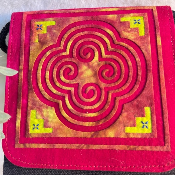 Handbags - Hmong Elephant” Foot Pattern Crossbody Bag